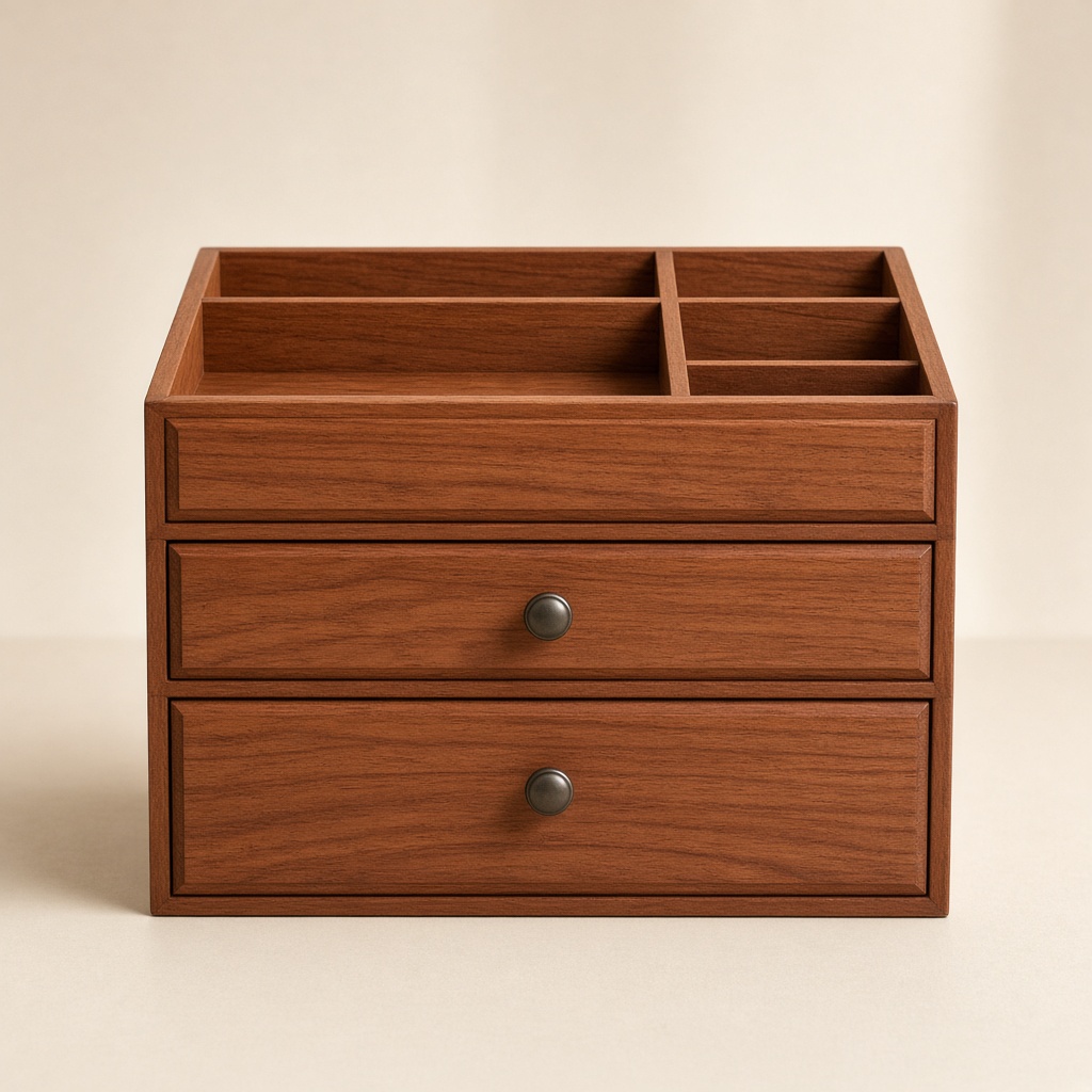 Faye Cherry Desk Organizer